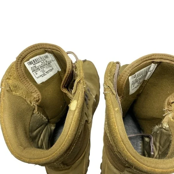 Rocky Boots Steel Toe COYOTE; Military Boots 6.5 M